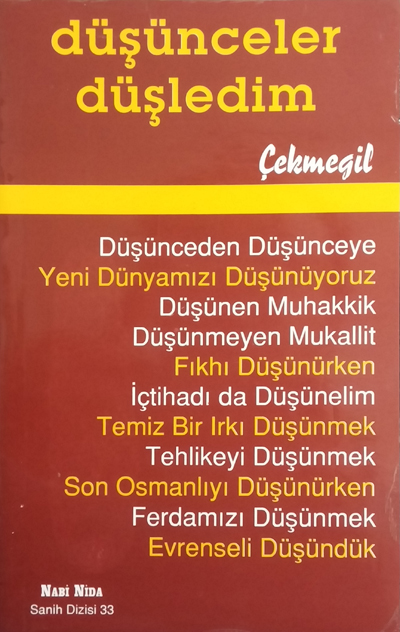 Düşünceler Düşledim